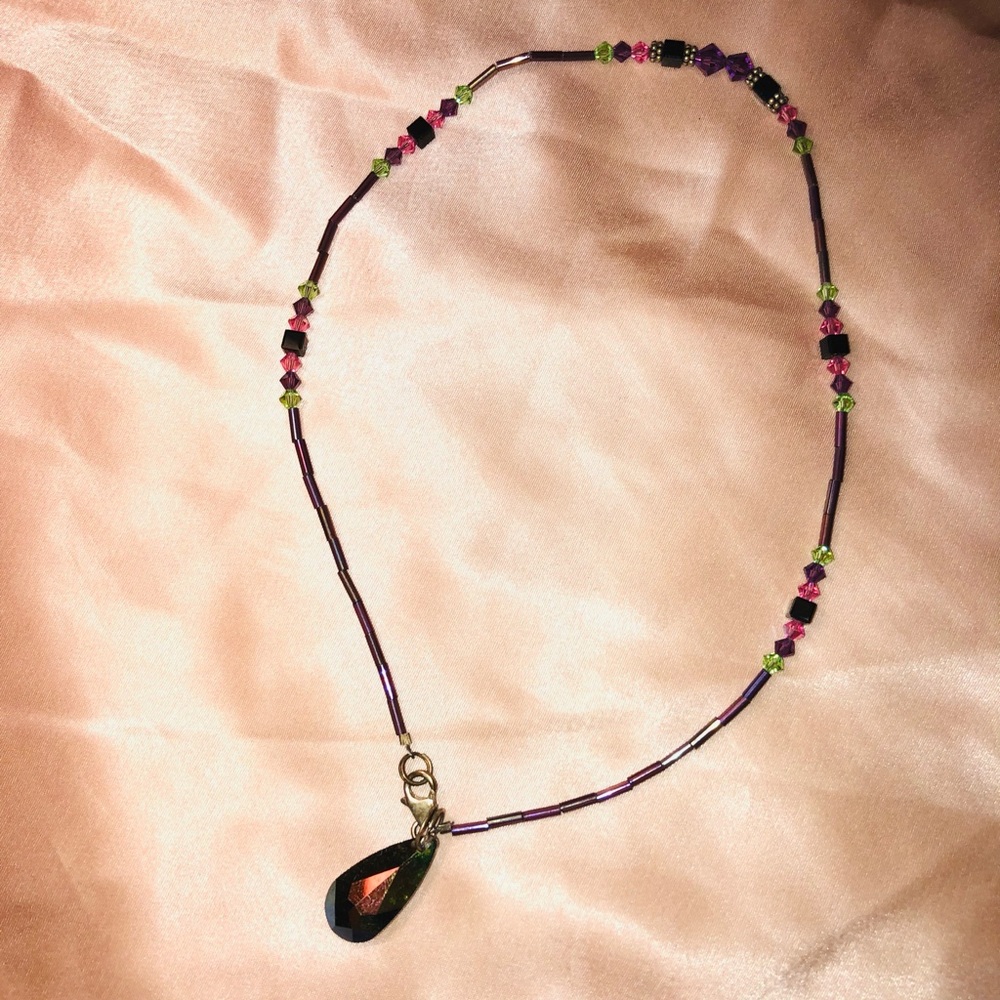 Hand made choker necklace - Picture 3 of 3